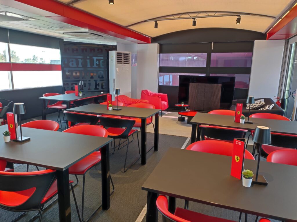 Condizionatori colonna per motorhome Ferrari (F1 2024 autodromo di Monza)