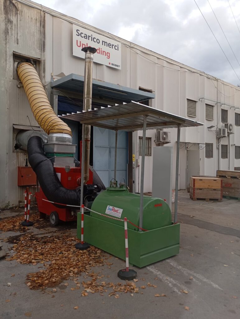 Noleggio cisterne carburante Sistemi di ricaldamento